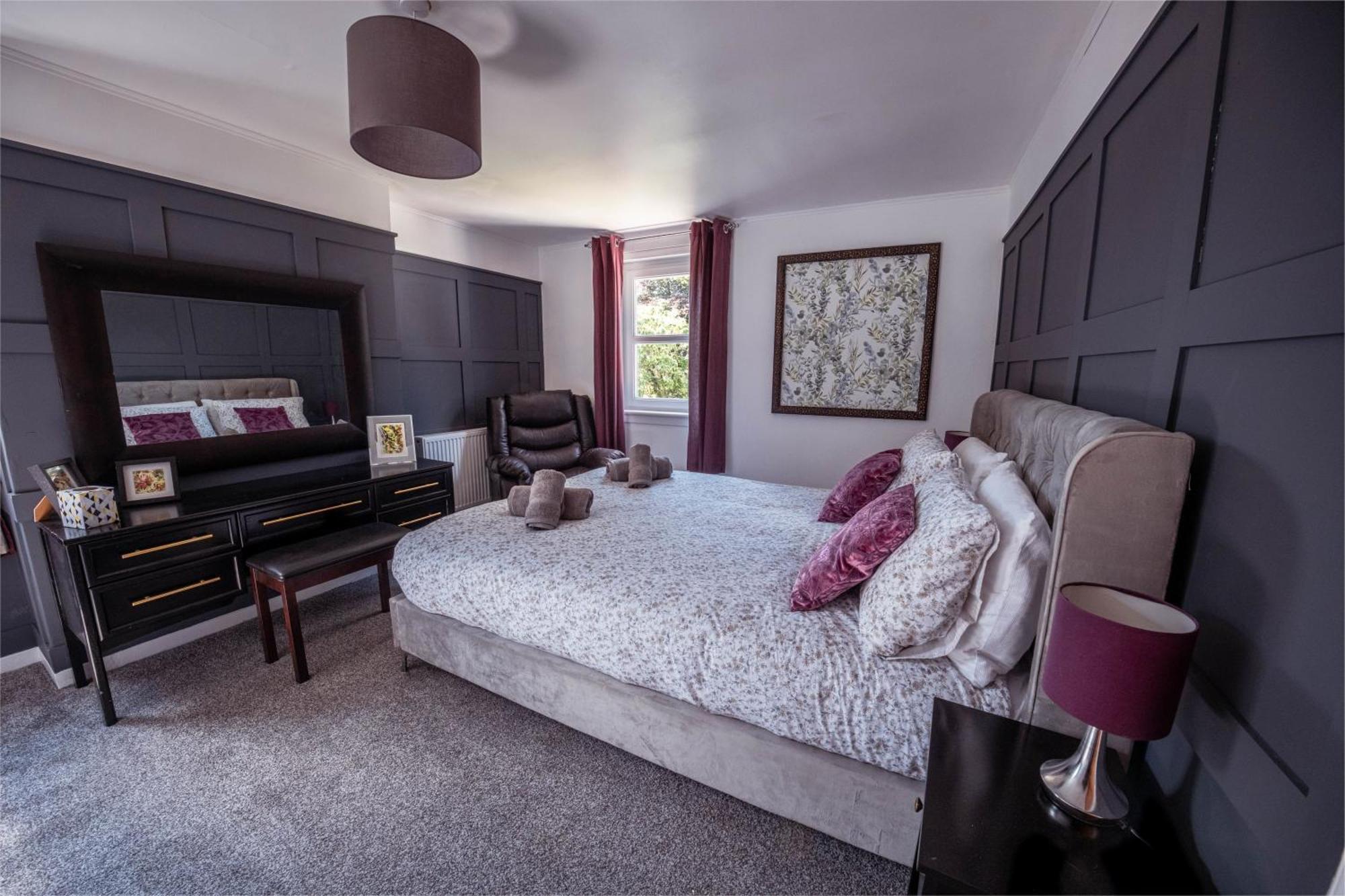Large Country House With Garden, Outdoor Spa Area & Games Room With Hot Tub And Fire Pit Wigtown Exteriér fotografie